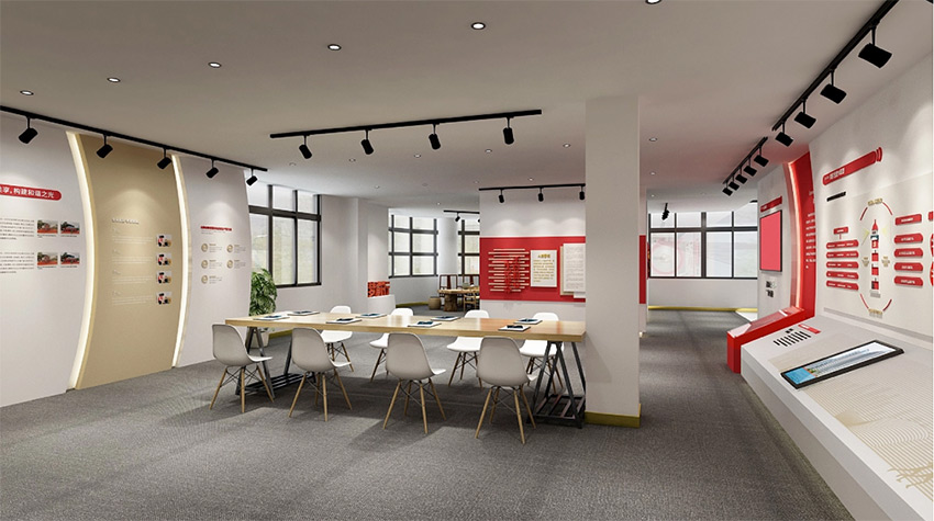 黨建展廳、街道社區(qū)文化、黨群服務(wù)中心、新時(shí)代驛站—美刻與您同行！